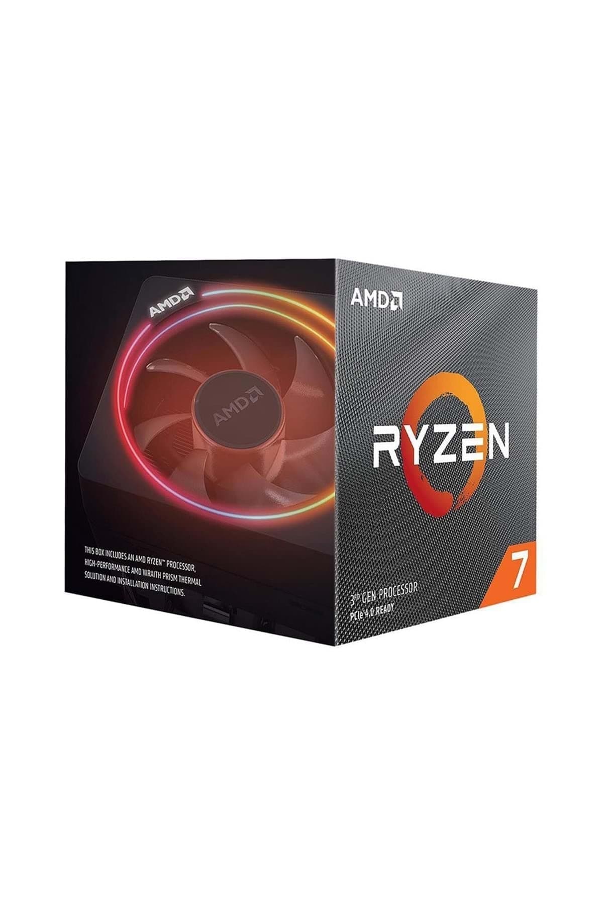 Ryzen 7 3700X 8-Core, 16-Thread Unlocked Desktop Processor with Wraith Prism LED Cooler