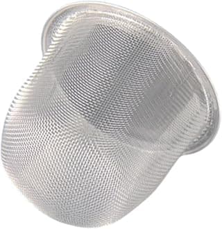 6cm Reusable Stainless Steel Tea Infuser Mesh Strainer, Metal Teapot Replacement Mesh Strainer Insert, Tea Steeper Basket Filter for Teapot, Cup, Mug