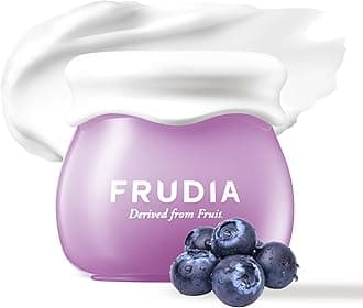 FRUDIA. Blueberry Moisturizing Hydrating Cream Mini. Blueberry Extracts with Anthocyanin. Gel Effect. Intense Hydration for 48 Hours. Provides Vitality and Softness. 10 ml.