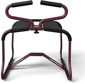 Folding Adjustable Position Assist Chair Portable Couples Mount Stool Elastic Furniture for Bedroom Bathroom Bear Weight up to 350 pounds 215118
