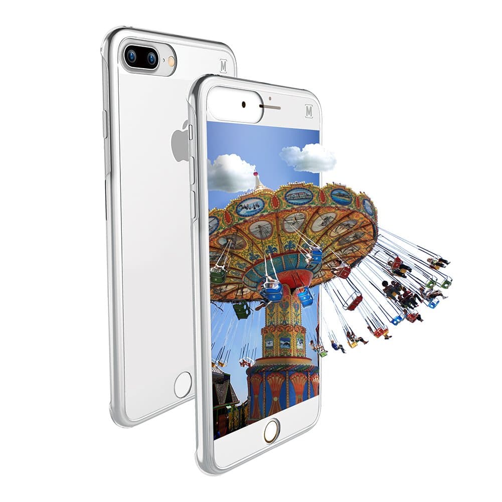 3D Virtual Reality functional case, MOPIC Snap3D protective iPhone 7 plus case, 3D VR Glasses Virtual Reality Headset 3D Movie and virtual reality viewer for iPhone 7 plus / 6s plus / 6 plus