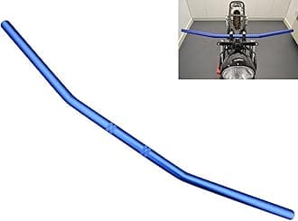 Motorcycle 7/8" Handlebars Steel Drag Bars Blue Bobber Cruiser Streetfighter