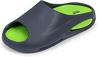 Men's Classic Ultra Soft Sliders/Slippers with Cushion FootBed for Adult | Comfortable & Light Weight | Stylish & Anti-Skid | Waterproof & Everyday Flip Flops for Gents/Boys D-507