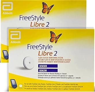 Pack of 2_Abbott Freestyle Libre 2 Sensor for diabetes monitoring CGM for UK
