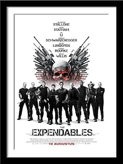 Tallenge - Rocky IV - Sylvester Stallone - Hollywood Action Movie Poster? - Extra Large Poster Framed (Paper,24x34 inches, Multicolour)