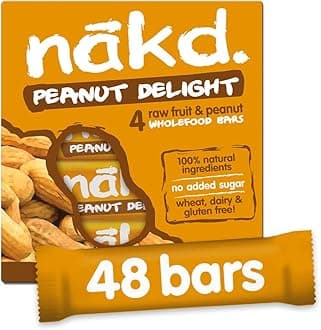 Nakd Peanut Delight 35g Bar - Multipack Case of 48 Bars