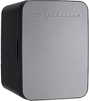Frigidaire Portable 10L, 15-can Mini Fridge Brushed Stainless Rugged Refrigerator, EFMIS188-SS