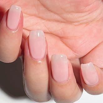Pale Pink Nail Polish Chip Resistant Manicure, Non-Toxic, Vegan, Cruelty Free, Air Dry, 12ml, Fast Drying in 60 Seconds (Sheer Light Pink)