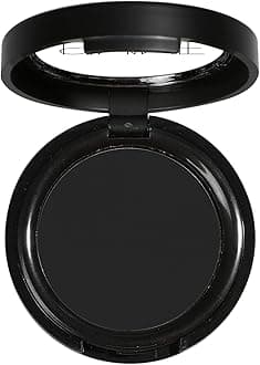 IS'MINE ISMINE Single Black Matte Eyeshadow Powder Palette High Pigment, Longwear, Intense Color Best Black Eyeshadow