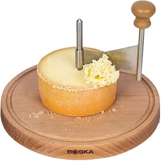 Boska Cheese Curler Amigo Stainless Steel - Best for Cheese Wheel or Chocolate - Multifunctional Rust-Proof Shredder - Manual Handheld Flaker - 10 Year Warranty