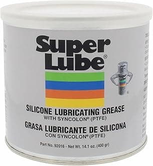 Super Lube 92016 Silicone Grease with Syncolon (PTFE), Translucent White