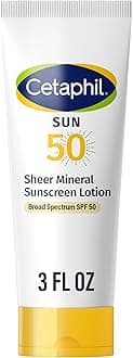 Cetaphil Sheer Mineral SPF 50 Lotion