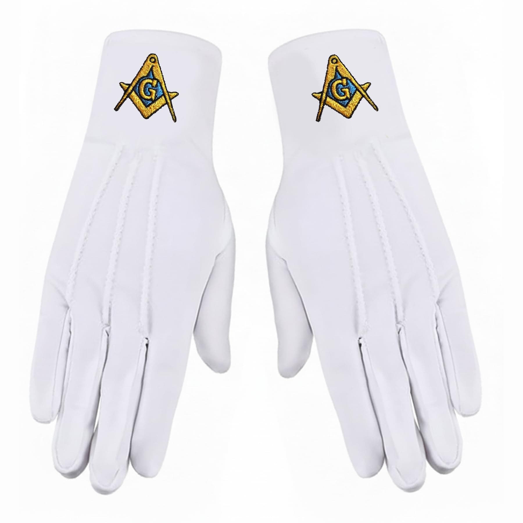Masonic Gloves (White, One Size)