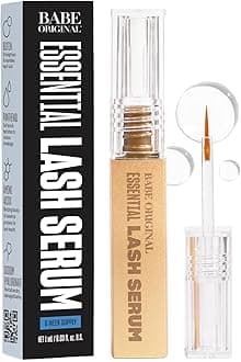 Lash Serum - Fuller & Longer Looking Eyelashes, Advanced Lash Enhancing Treatment for Natural Lashes, Extensions & Eyebrows, Vegan & Cruelty-Free