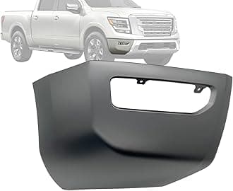 APA Replacement Front Bumper Corner Cover for 2020 2021 2022 2023 Titan without Parking Sensor Hole Passenger Right Side 620249FV0H NI1017102