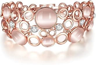 Womens 18k Rose Gold Classic Femme Opal Stylish Jewelery