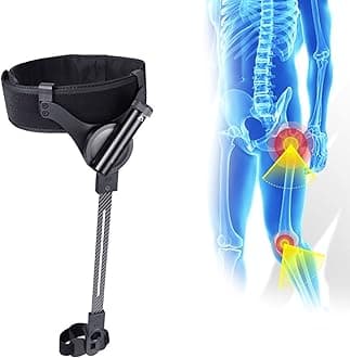 Lightweight Upright Walker, Bionic Body Power Walkers Mobility Walking Leg Training Aids Portable Mobility Walking Aids for Disabled Elderly (Color : Left, Size : M)