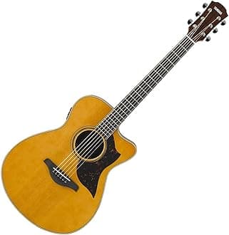 Yamaha 6 String Series AC3R Small Body Cutaway Acoustic Electric Guitar Rosewood Vintage Natural Concert VN
