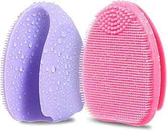 Silicone Face Scrubber,2 Pack Face Scrubber for Women Men, Facial Cleansing Brush Face Exfoliator Scrubber Brushes for Facial Cleansing Exfoliating Blackhead Remover Acne Pore Face Massaging