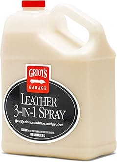 Leather 3-in-1 Spray, Cleaner and Conditioner for Leather and Vinyl, Car Seats and Vehicle Interior, Truck, RV, Boats, and Home, 10964, 1 Gallon