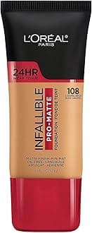 Infallible Pro-Matte Foundation, Caramel Beige [108] 1 Fl Oz