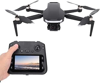 S X1 Drone with 4K Camera 3 Axis Gimbal 5KM Range 30Min Flight Time Brushless Motor Auto Return FPV RC Quadcopter for Adults Beginners (Double Batteries)