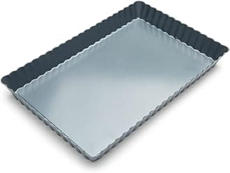 Rectangular Loose Bottom Tart/Quiche Pan, Preferred Non-Stick, 11-Inch