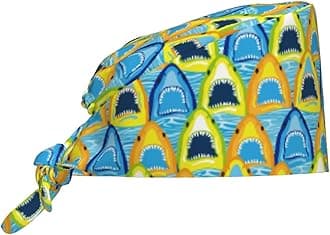 Working Cap Breathable Unisex Women Men Elastic Bandage Tie Back Hats Scrub Nursing Doctor Surgeon Cap