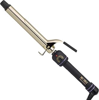 Pro Artist 24K Gold Extra Long Curling Iron | Long Lasting, Defined Curls (1 in)