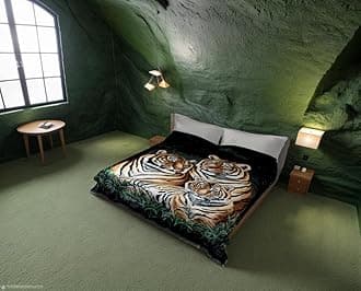 Solaron King Blanket (3 Tigers)