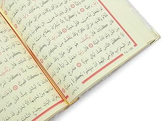 The Holy Quran Velvet Box Sets | Special Quran Holder Stand | Luxury Islamic Gift | Spiritual Grace| Quran Dimension;6.6*9.4inch/17*24cm I Perfect Ramadan, Eid, Umrah Gift for Muslim Women Men (Gold)