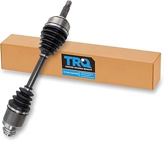 TRQ Front Passenger Side CV Axle Assembly Compatible with 2004-2008 Acura TSX 2.4L Automatic