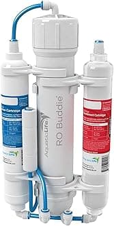 Aquatic Life RO Buddie 3-Stage Reverse Osmosis Water Filtration System, RO Unit 100 GPD