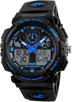 Sports Analog-Digital Blue Dial Men's Watch - SkmeiMW56A