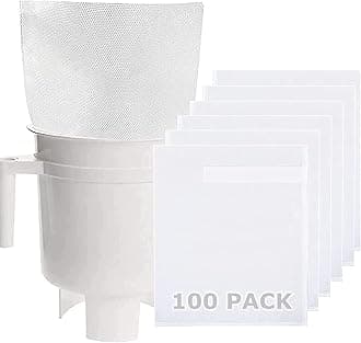 Cold Brew Coffee Filter Bags - 100 Pack Home Cold Brew System Filters for Cold Brew Coffee Maker 11.25''x13'' Home Model Disposable Coffee Brewing Bag
