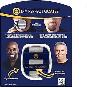 Goateesaver - The Goatee Shaving Template