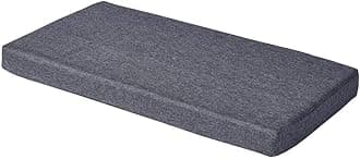 SAMTY Grey Bench seat Chair Pads Non-Slip Rubber Back Indoor Swing /Settee Cushion 40'X18'X2'(101.5X45.5X5CM)