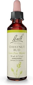 BachOriginal Flower Remedies, Chestnut Bud for Learning from Mistakes, Natural Homeopathic Flower Essence, Holistic Wellness and Stress Relief, Vegan, 20mL Dropper