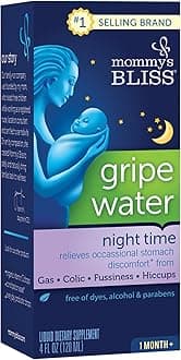 Night Time Gripe Water, 1 Month+, 4 fl oz (120 ml), Mommy's Bliss