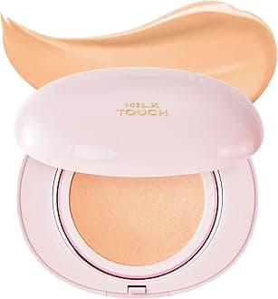 milktouch Cushion Foundation, 24H Flawless Skin, Radiant Shine, No Oxidation, Long-Lasting, Non-Creasing, 60% Hydrating Skincare Infused Korean Foundation (23N Medium Beige)