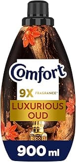 Concentrate Fabric Softener, Luxurious Oud, 9x fragrance, 900ml,Packaging may vary