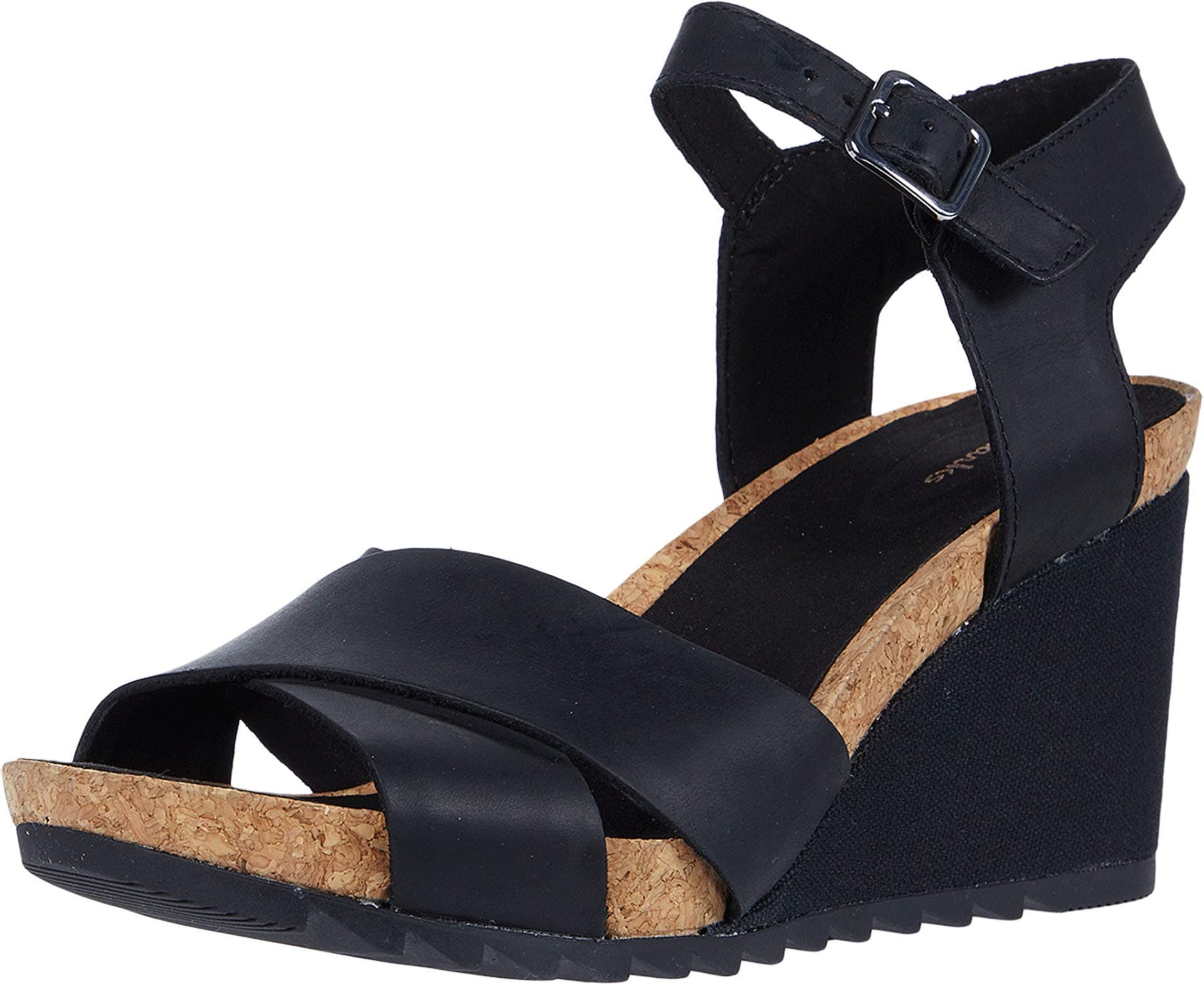 Clarks Flex Sun Black Leather 9