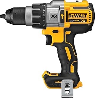 20V MAX XR Cordless Hammer Drill Driver Brushless, Heavy Duty 1/2", 3-Speed, Tool Only (DCD996B)