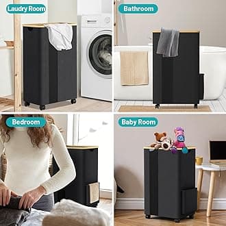 BlissTotes Laundry Baskets 75L Grey