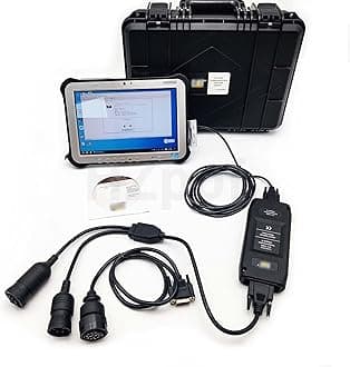 ET3 317-7485 for Caterpillar CAT Communication Adapter Diagnostic Tool Truck Excavator Engine with 2019C 6+9+14pin Cable (ET3 with Tablet)