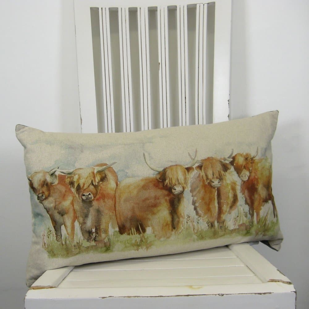 Cushion, Highland Cattle
