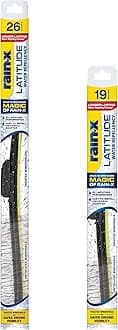 Rain-X 810235 Repellency Water Repellent Wiper Blades, 26" & 19" Windshield Wipers, All Weather Streak-Free for Enhanced Visibility w/ Water Repellency Formula