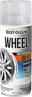 Rust-Oleum 366439 Automotive High Performance Wheel 3X Spray Paint, Gloss Clear, (312 grams/Can)