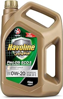 Havoline Engine Oil - ProDS Fully Synthetic Eco 5 SAE 0W-20 (4L)