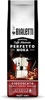 BIALETTI(ビアレッティ) Bialettiペルフェットモカ チョコラート (粉/細挽き / 250g) イタリアンコーヒー エスプレッソ用 コーヒー豆